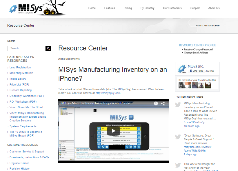 MISys-Resource-ScreenShot